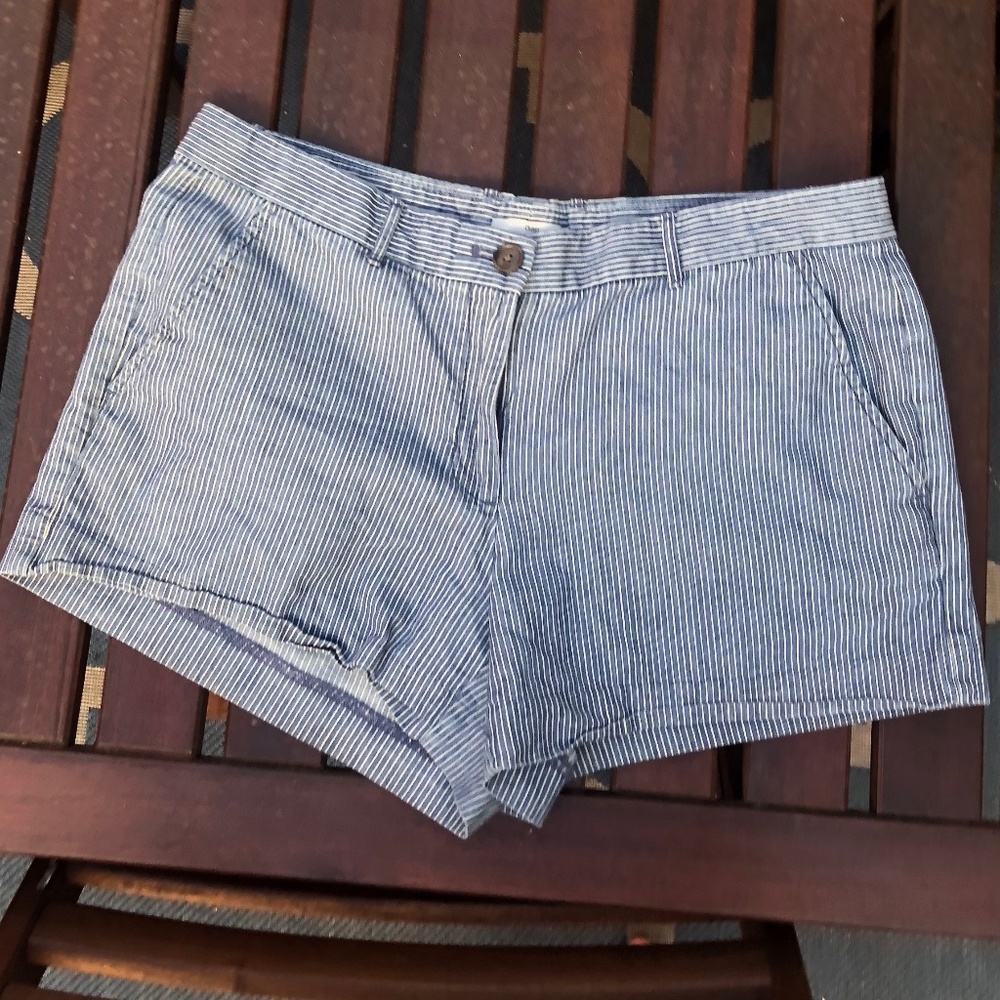 Railroad Stripe Shorts